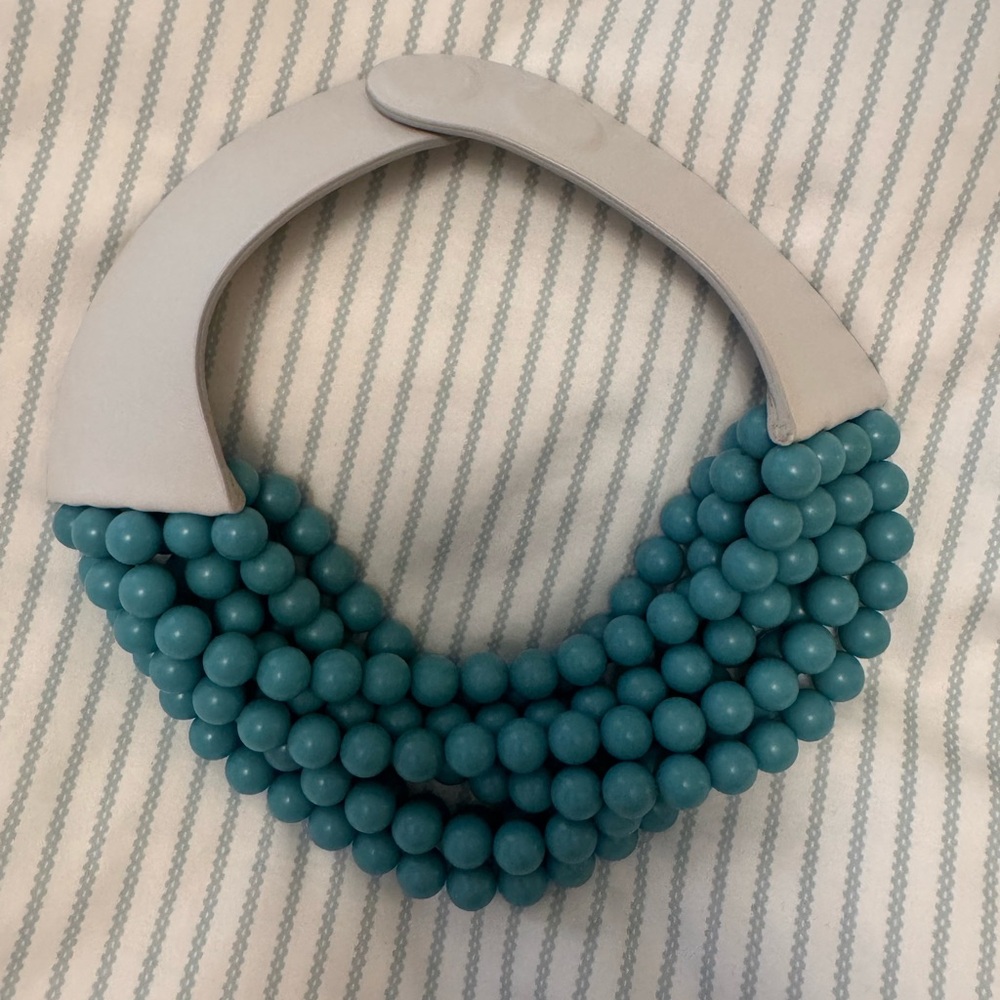 Fairchild Baldwin Turquoise Beaded Necklace